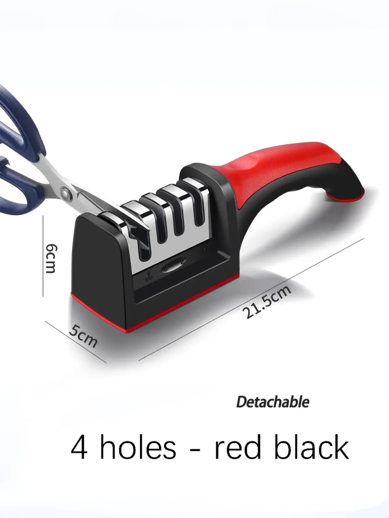 Compact and Efficient Knife Sharpener β 3 Stages, Non-Slip Base