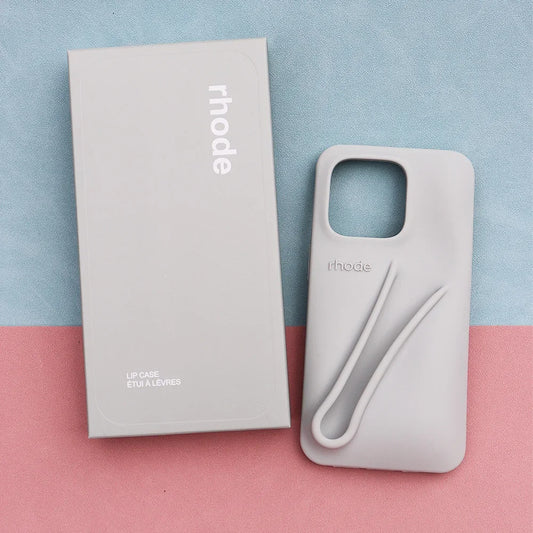 2 Pieces RHODE for IPhone, Lip Gloss Phone Case