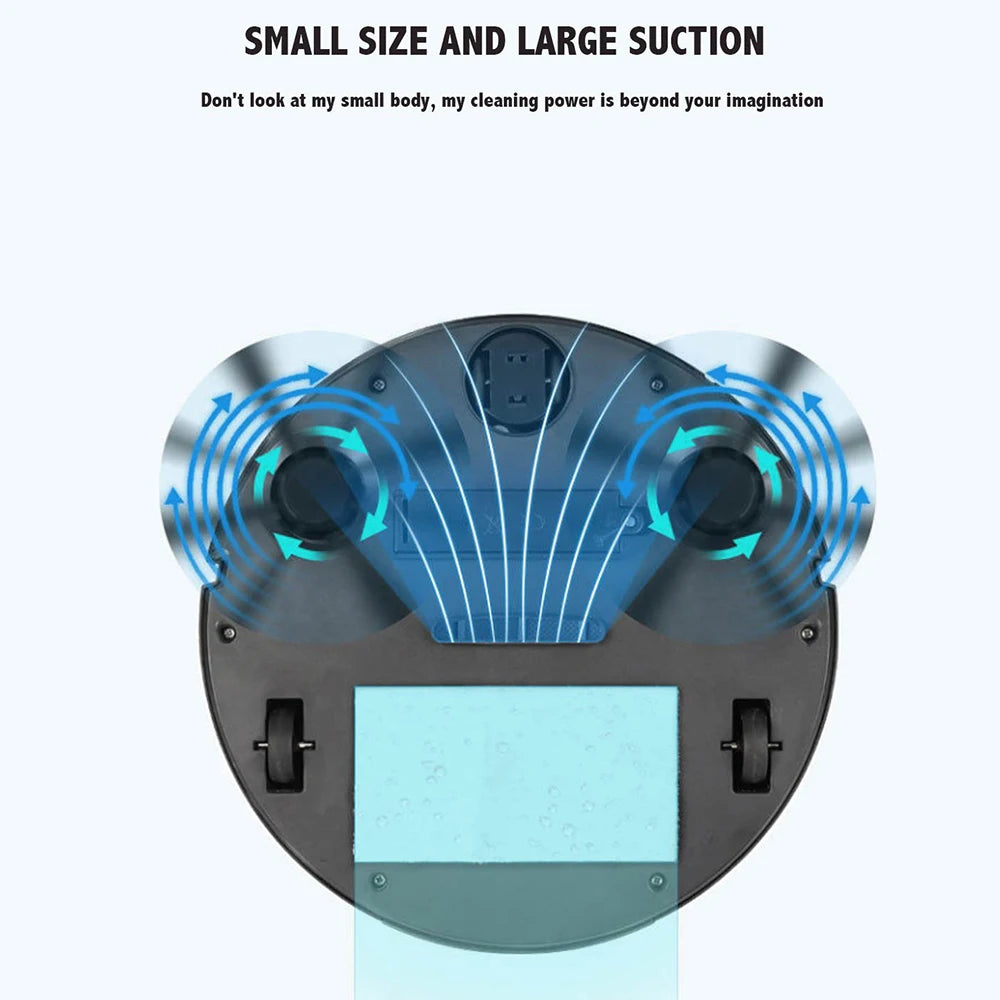 All-in-One Cleaning Solution – 3-in-1 Robot for Your Home