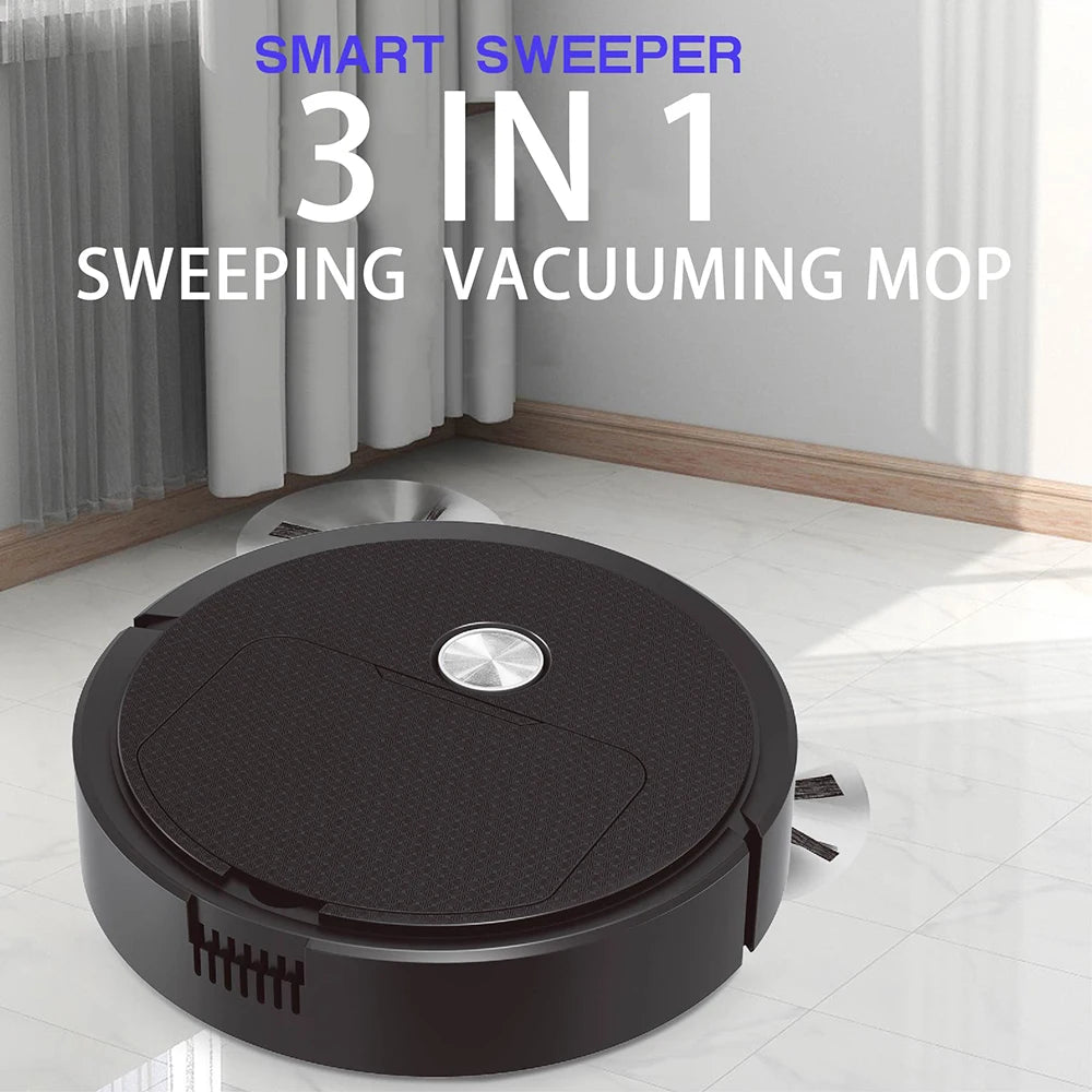 All-in-One Cleaning Solution – 3-in-1 Robot for Your Home