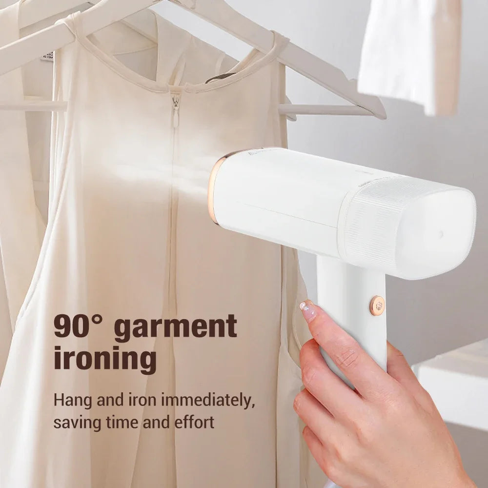 Portable Garment Steamer – 1000W Quick Heat, 130ml Capacity