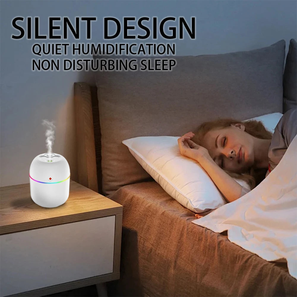 Portable USB Mini Humidifier – Silent and Compact for Any Space