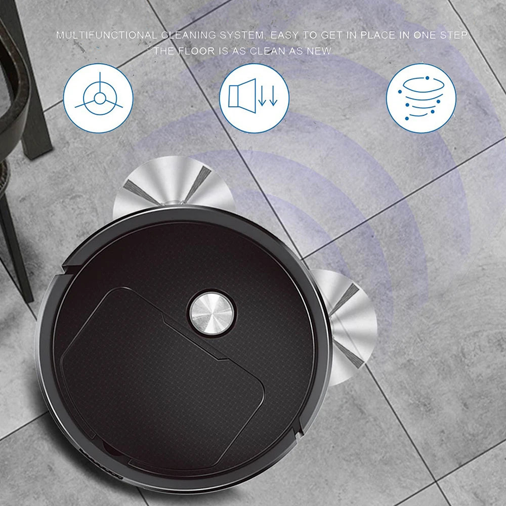 All-in-One Cleaning Solution – 3-in-1 Robot for Your Home