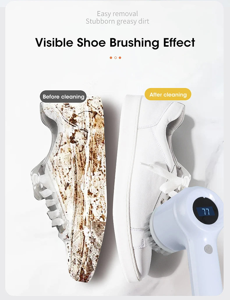 Rechargeable Electric Scrubber – Deep Clean for Bathroom & Kitchen